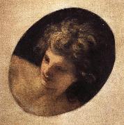 Gian Lorenzo Bernini Head of a Young Man France oil painting artist